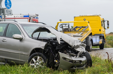Unfall-Bergung