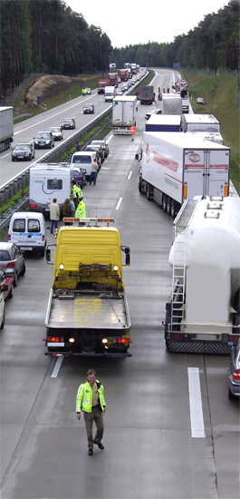 Autobahn-Einsatz